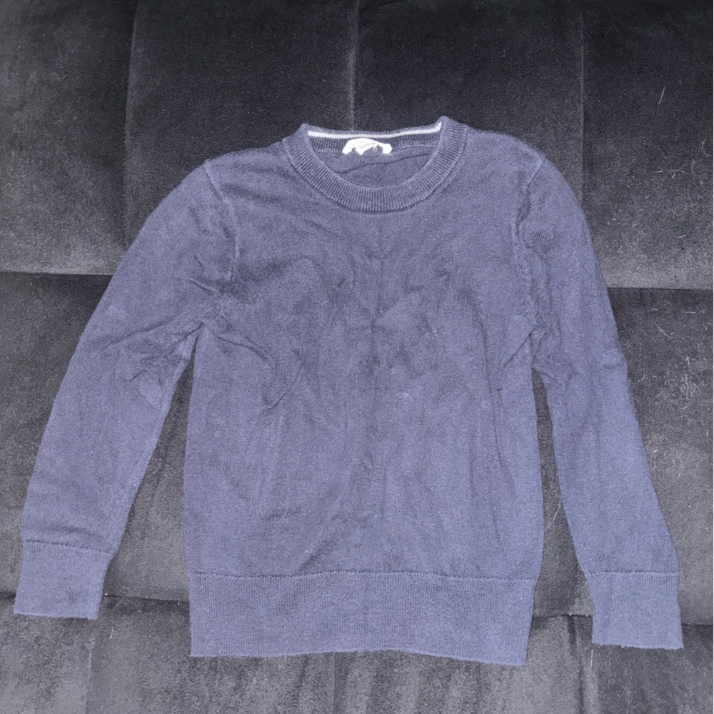 Crewcuts Kids Navy Blue Sweater XS